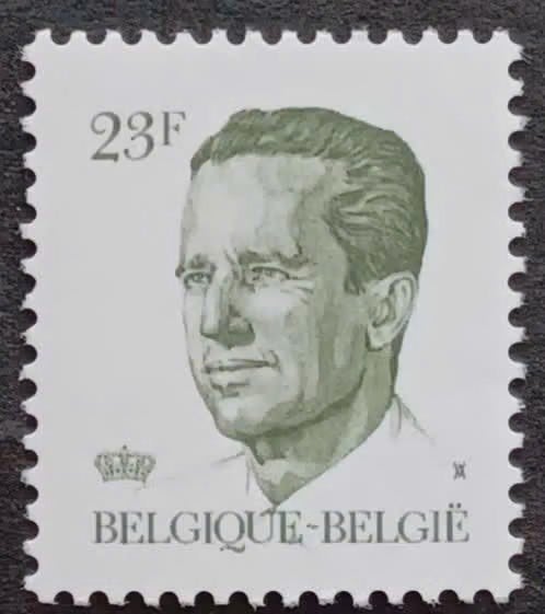 België 1985 - OBP 2160 - Koning Boudewijn Velghe, Postzegels en Munten, Frankeerzegel, Ophalen of Verzenden, Postfris, Postfris