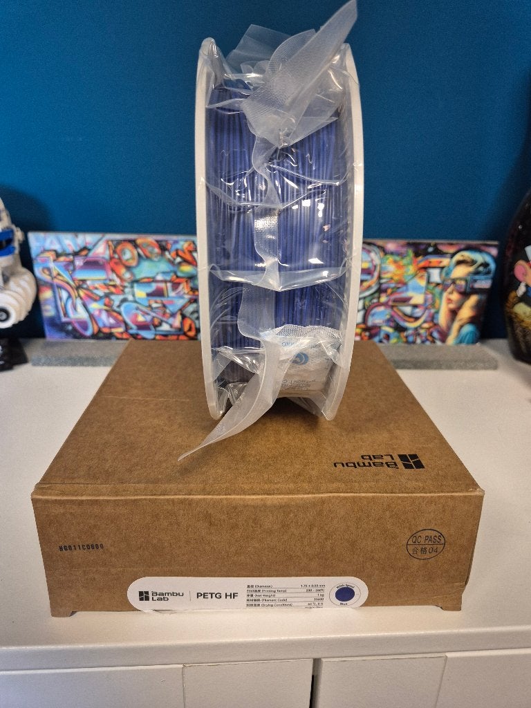 Bambu Lab PETG HF - Blue (1kg incl. Spoel), Computers en Software, Ophalen of Verzenden, Nieuw, Filamentrollen