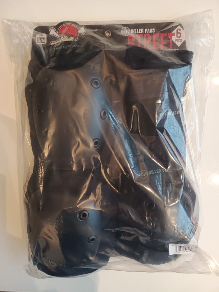 187 Killer Pads Street protective gear. Size S/M. Pack of 6, Ophalen of Verzenden, Nieuw