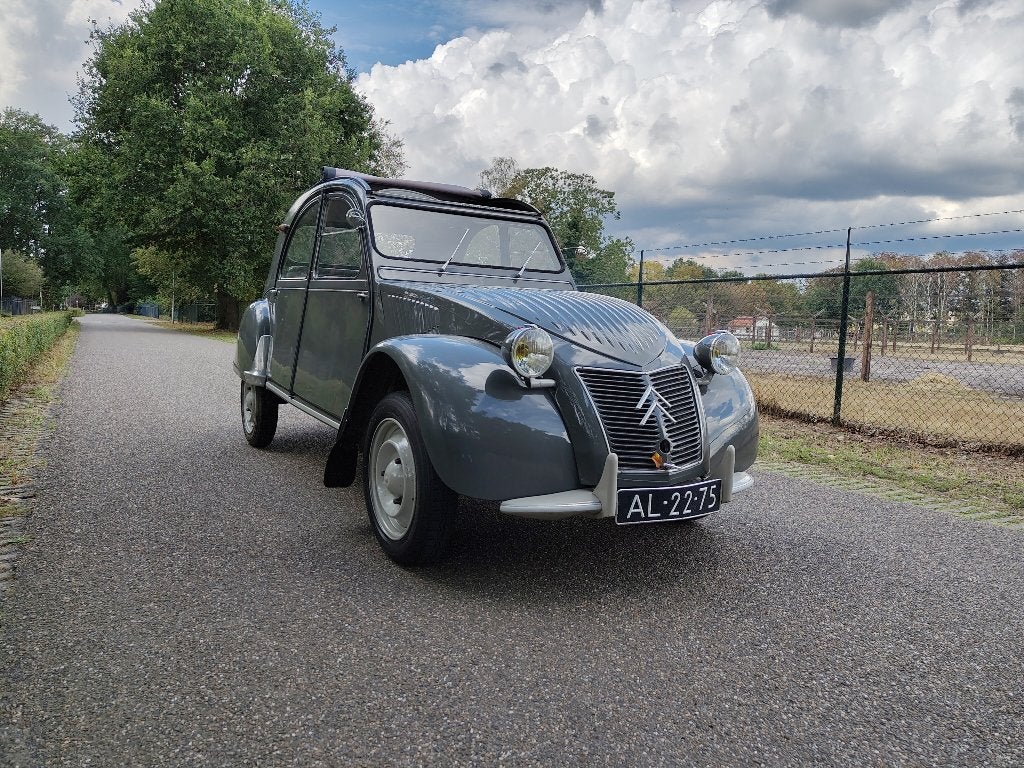 Citroën 2CV AZ 2CH Ribbelkap 1959, foto 3
