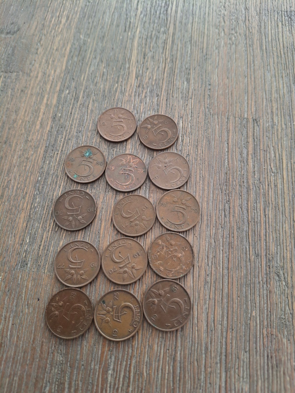 Collectie Nederlandse 5 cent munten (1950-1979), Ophalen of Verzenden, Koningin Juliana, 5 cent, Losse munt