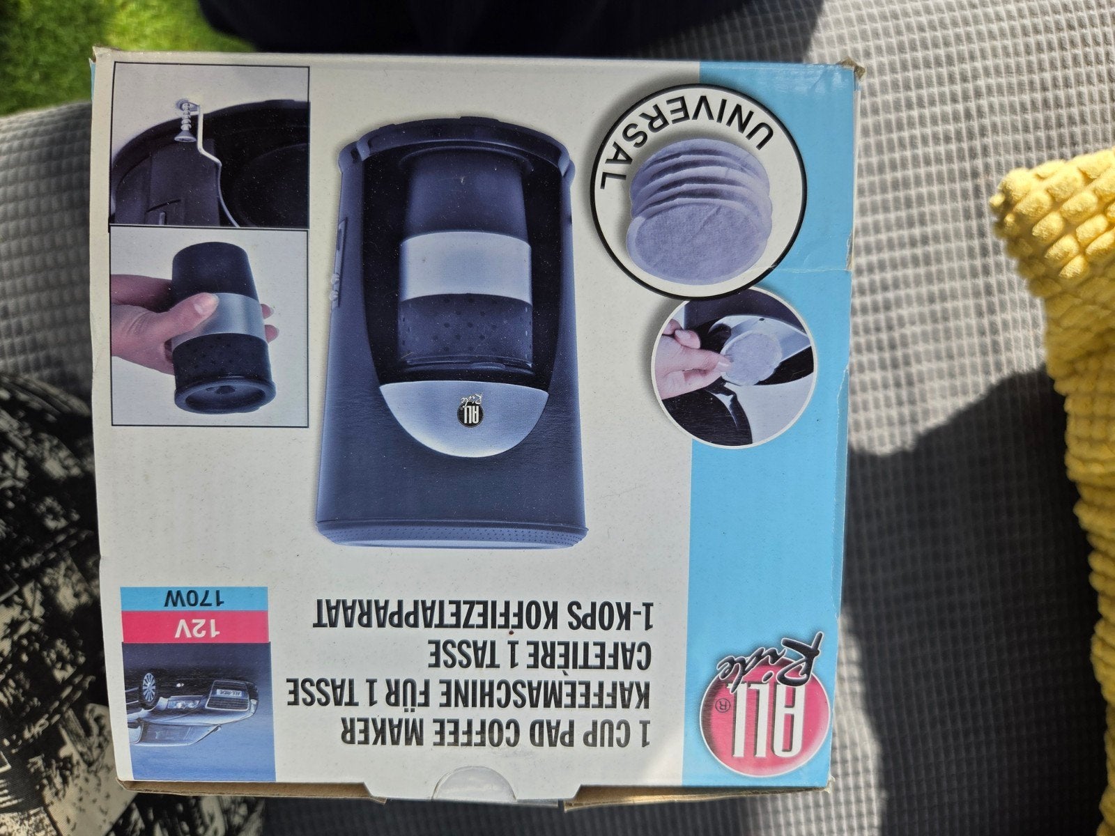 All Ride 1-kops koffiezetapparaat 12V 170W, Witgoed en Apparatuur, Ophalen of Verzenden
