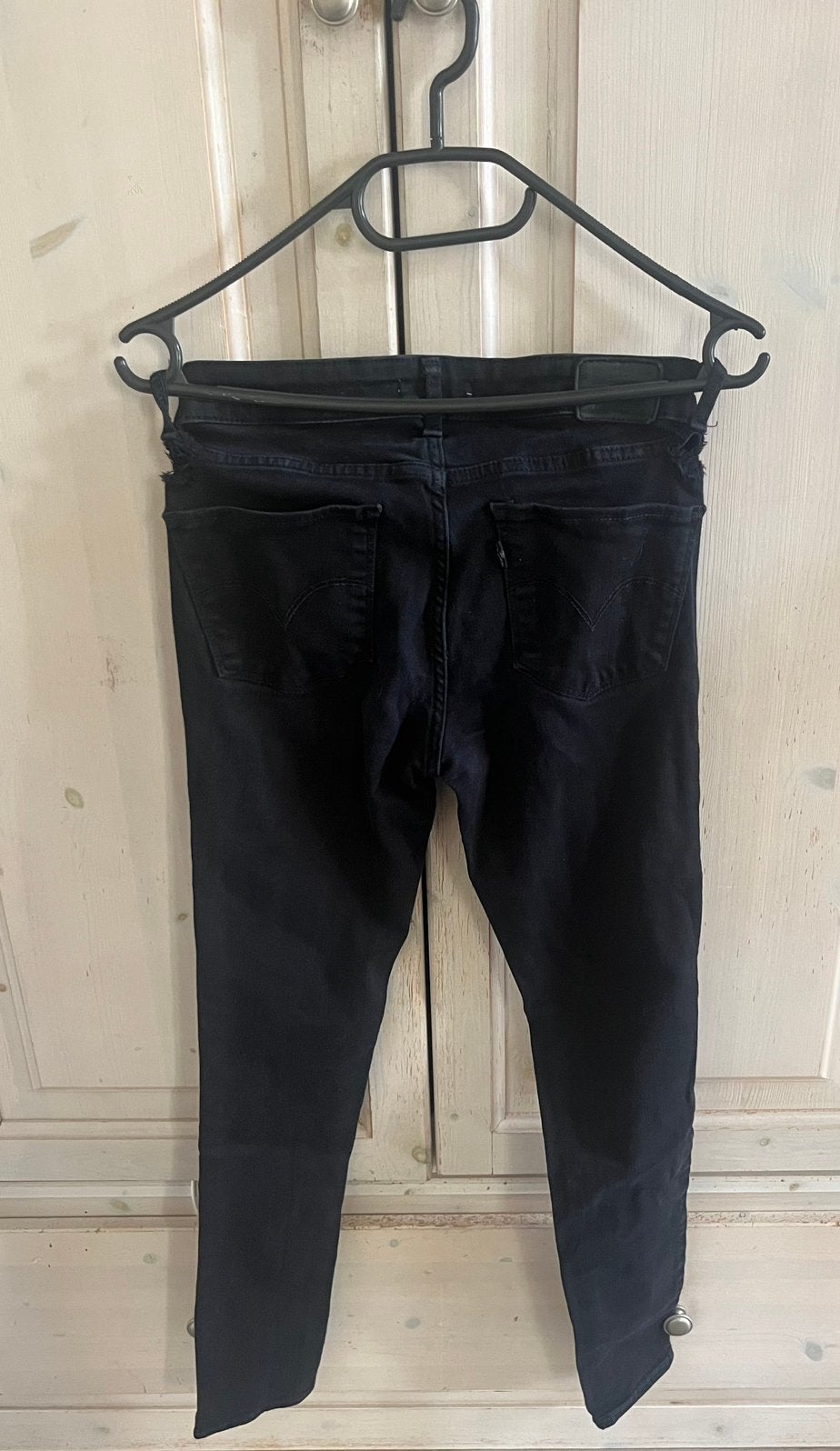Levi’s 711 jeans maat 26, Ophalen of Verzenden, Gedragen, Zwart, W27 (confectie 34) of kleiner