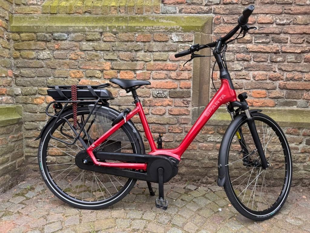 Sparta a-Shine Fit M7b D48CM 400W accu, Fietsen en Brommers, Fietsen | Dames | Damesfietsen, Ophalen, Sparta, Gebruikt, -