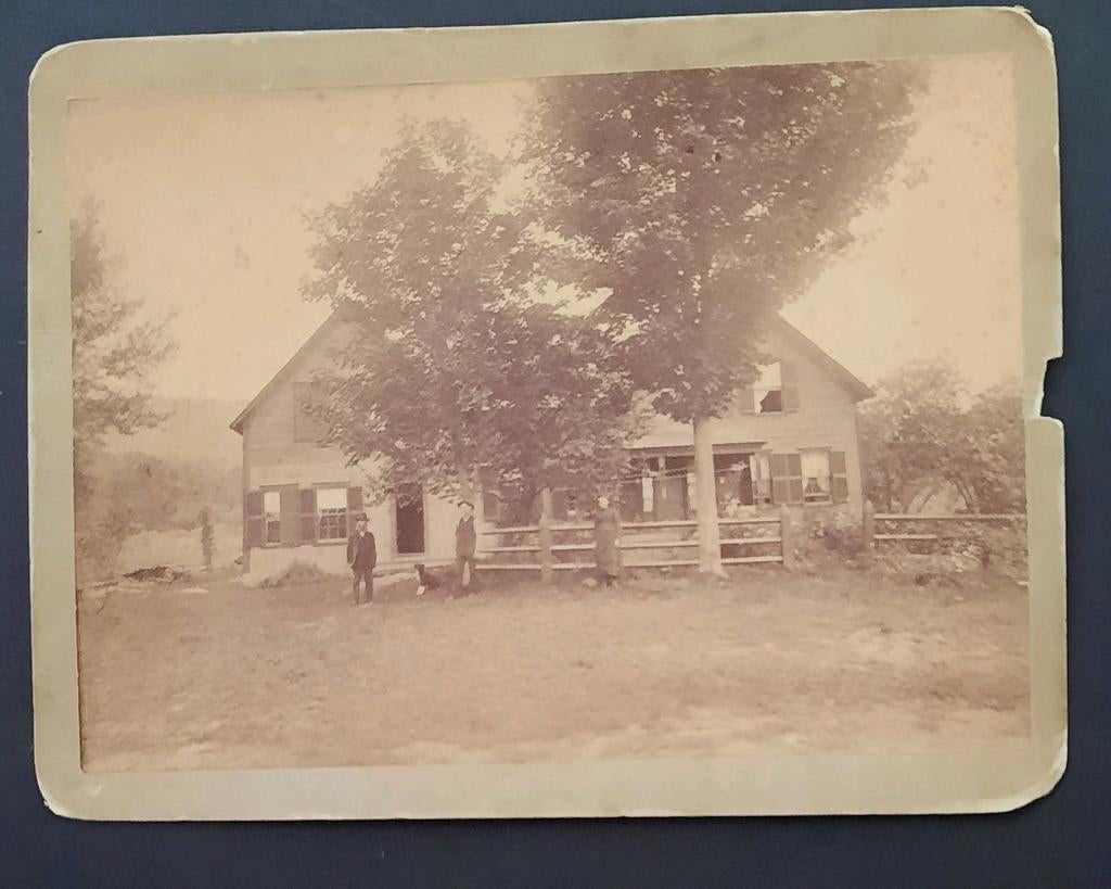 Antieke Amerikaanse foto,  gemerkt, Ophalen of Verzenden, Voor 1940, Gebruikt, Overige onderwerpen