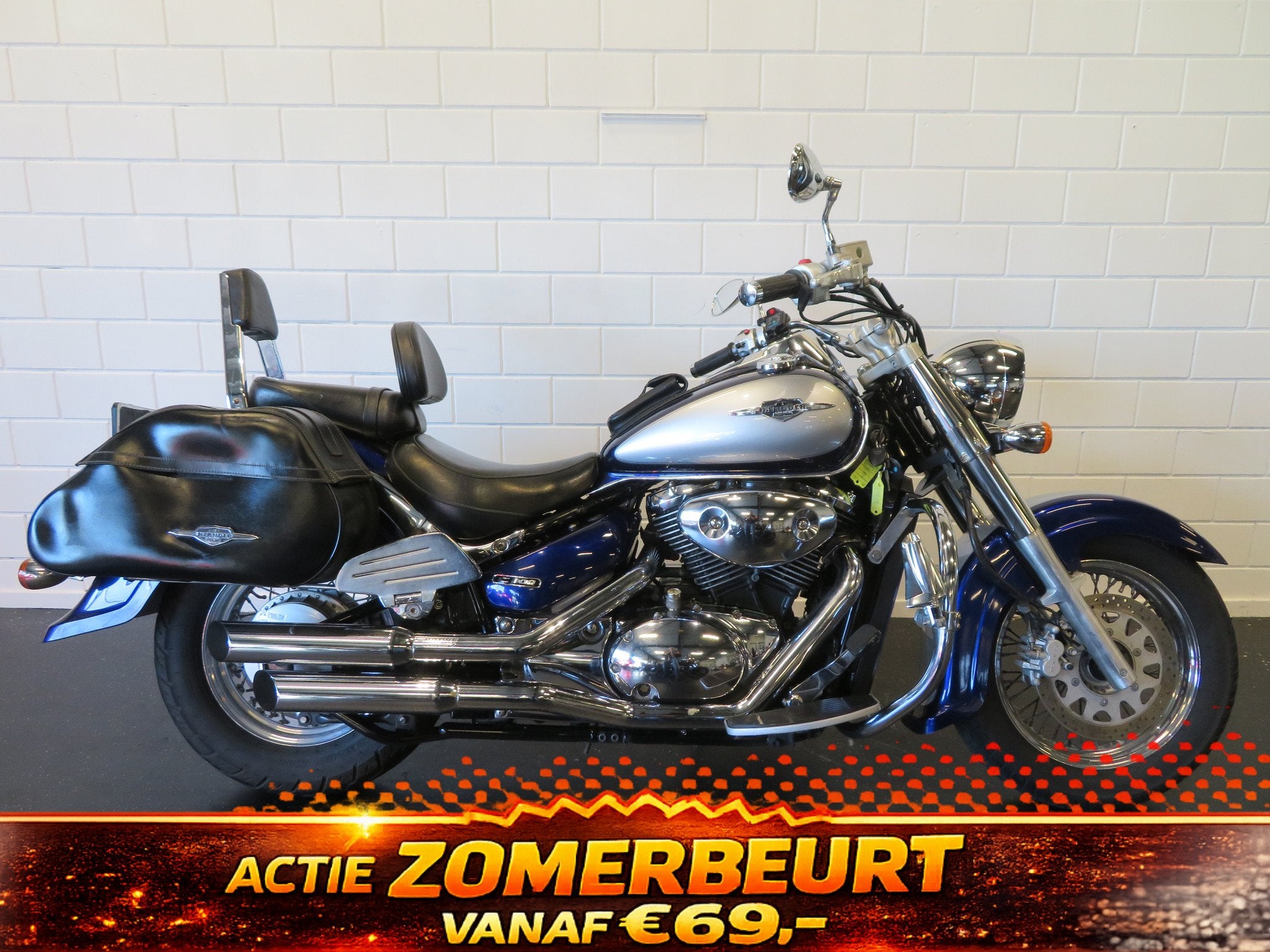 Suzuki VL 800 VOLUSIA INTRUDER FULL! TOP! (bj 2008), Motoren, Motoren | Suzuki, Chopper, Bedrijf, 800 cc