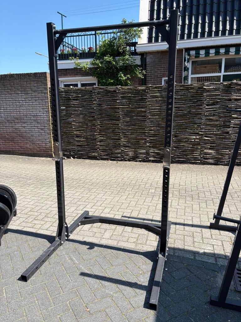 Crossmaxx squat rek rack, Ophalen, Gebruikt, Zwart, Squat rek