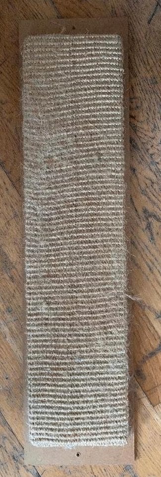Langwerpige krabplank, krabmeubel kat muur; 17 x 70 cm, Ophalen of Verzenden, Zo goed als nieuw, Krabplank