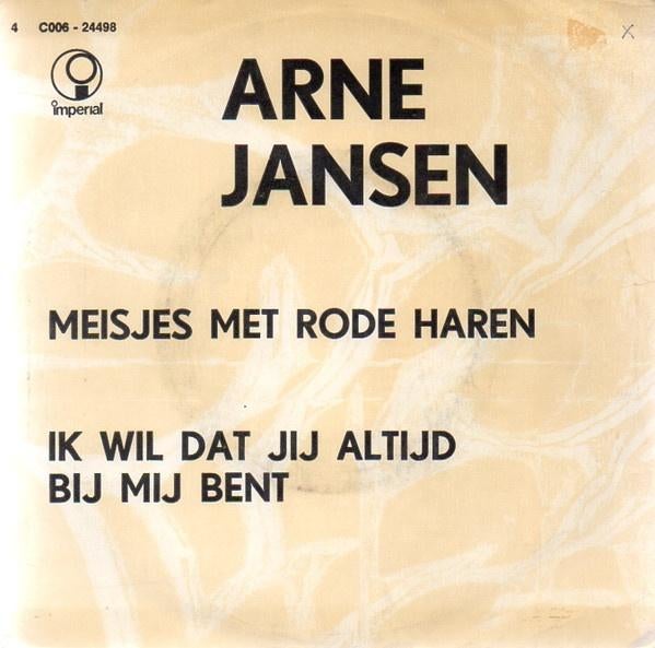 arne jansen, Cd's en Dvd's, Vinyl | Nederlandstalig, Ophalen of Verzenden, Zo goed als nieuw, Overige formaten, Levenslied of Smartlap