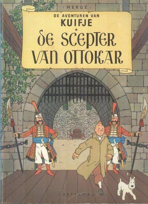 Kuifje. De scepter van Ottokar. NR0985, Eén stripboek, Verzenden, Gelezen, Hergé