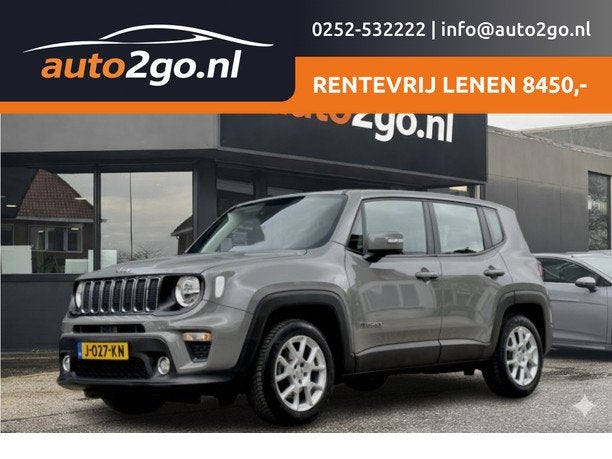 Jeep Renegade 1.0 TURBO LONGITUDE.AIRCO AIRCO APPLE-CARPLAY/, Auto's, Jeep, Voorwielaandrijving, 116 pk, Origineel Nederlands