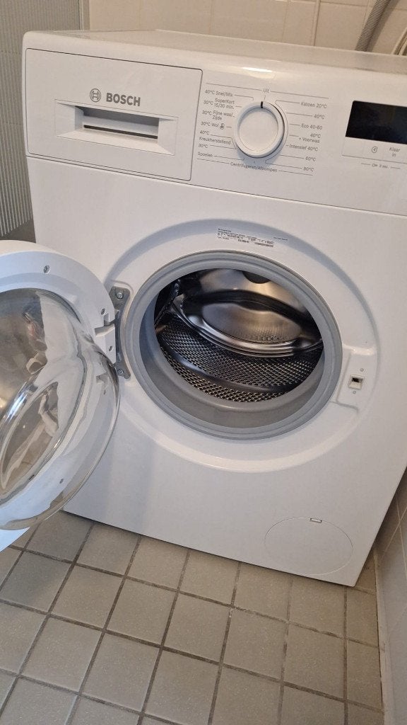 Bosch Serie 2 WAJ28001NL wasmachine – 7 kg – 1400 toeren, Witgoed en Apparatuur, Wasmachines, Ophalen, Zo goed als nieuw, Voorlader