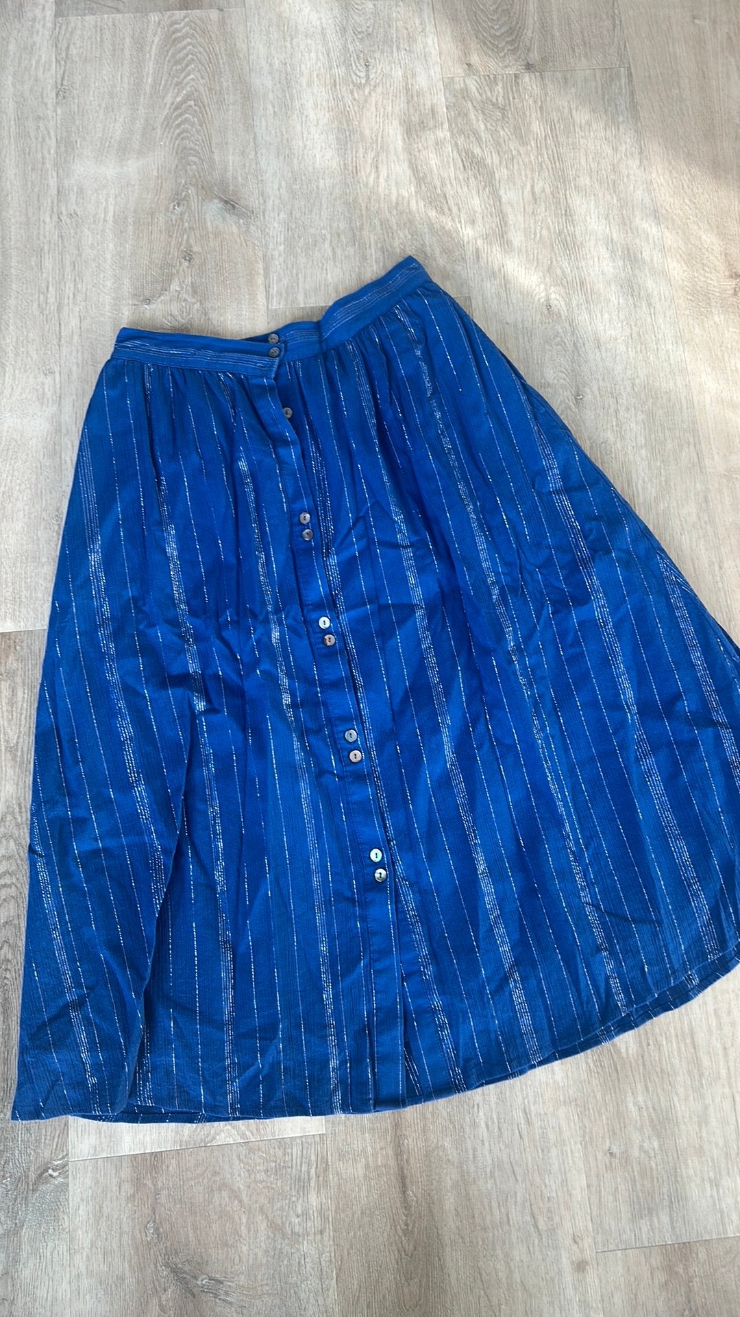 Sissy boy S rok blauw zilver, Blauw, Ophalen of Verzenden, Zo goed als nieuw, Maat 34 (XS) of kleiner