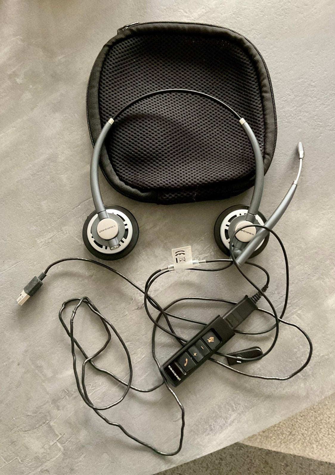 Professionele headset, Computers en Software, Ophalen of Verzenden, Zo goed als nieuw, Over-ear