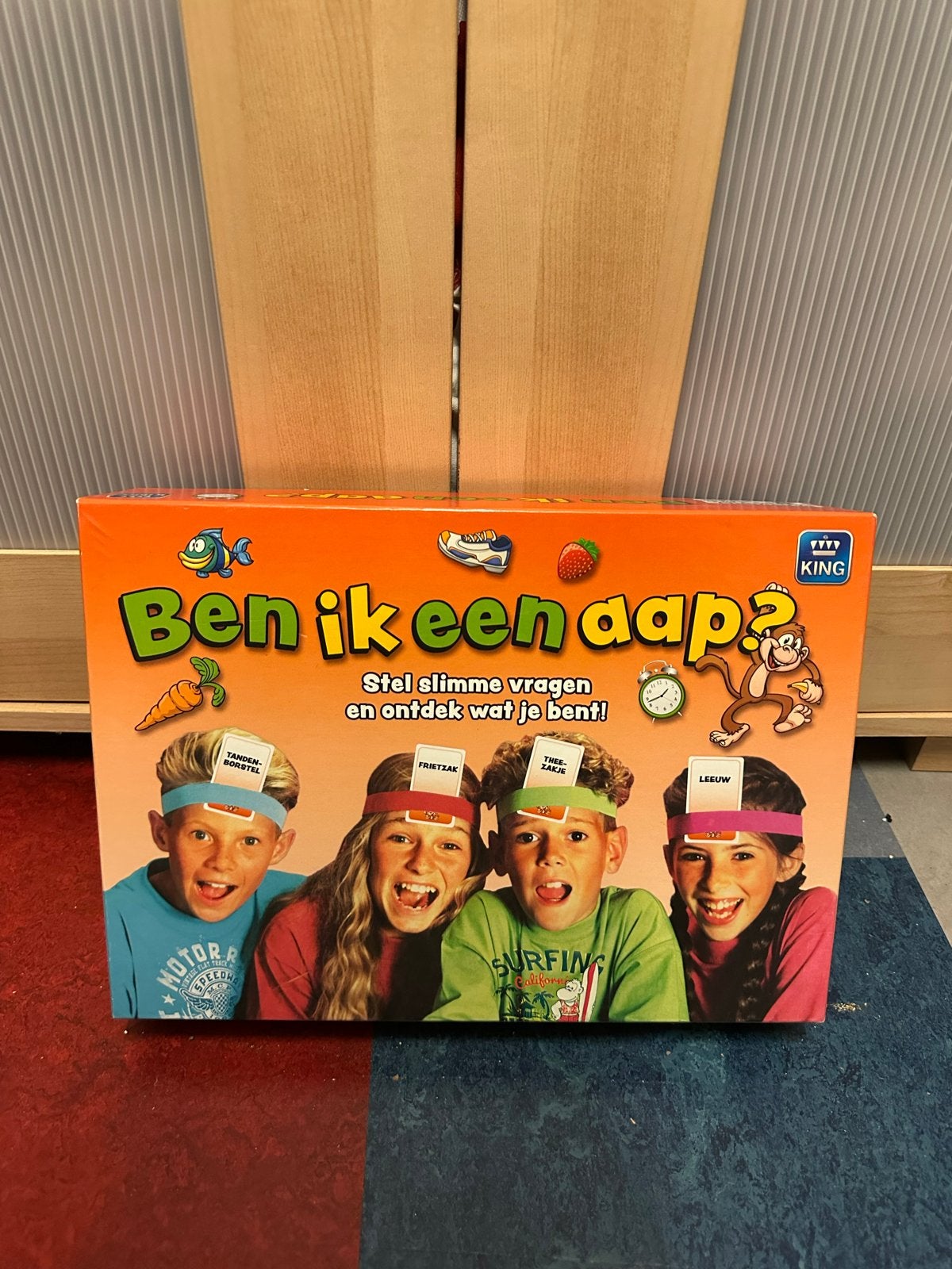Ben ik een aap? - Raadspel voor het hele gezin, Drie of vier spelers, Ophalen of Verzenden, Nieuw