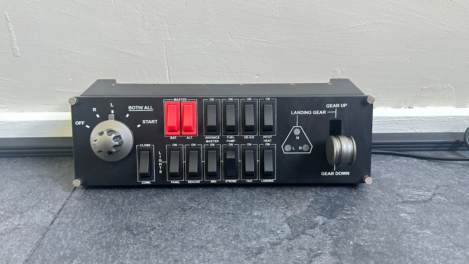 Saitek Pro Flight Switch Panel, Ophalen of Verzenden, Gebruikt, Logitech G Saitek