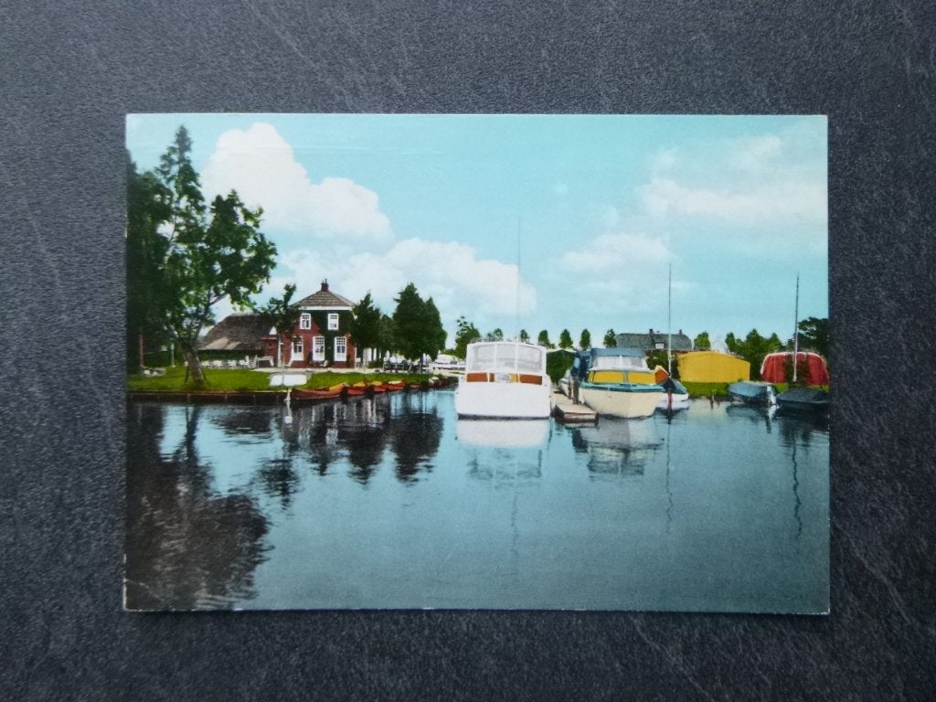 groeten uit Belt-Schutsloot /boten 1970, Verzenden, 1960 tot 1980, Gelopen