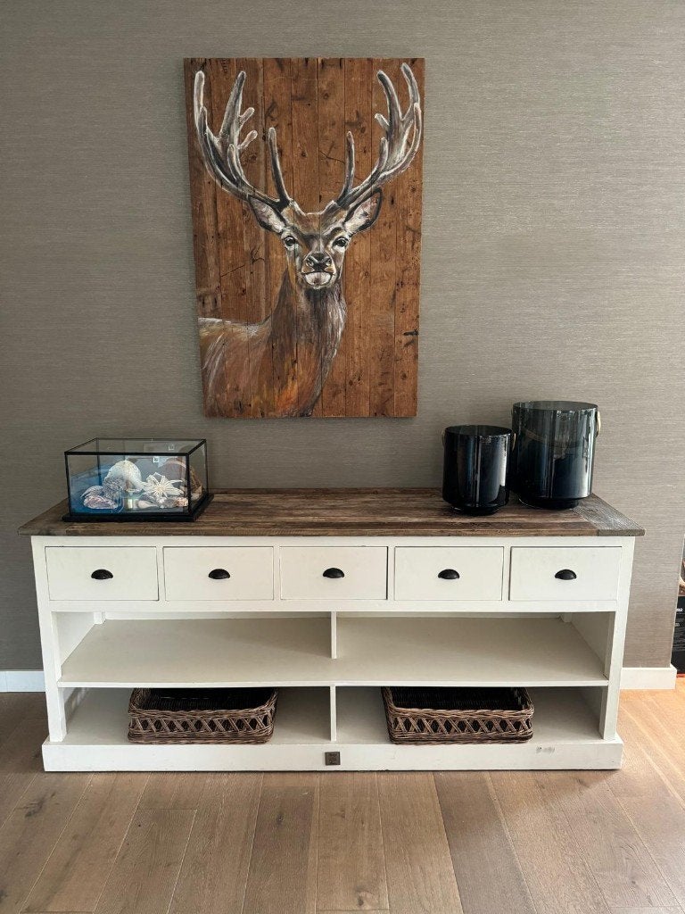 Riviera Maison Dressoir, Huis en Inrichting, Ophalen, Gebruikt, 50 tot 75 cm, 150 tot 200 cm
