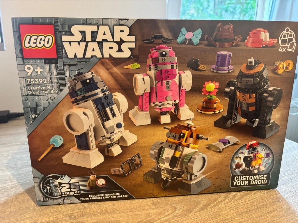 Bouw je eigen droid (75392), Compleet, Star Wars, Lego, Nieuw