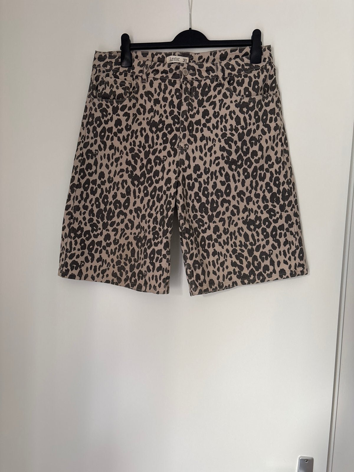 Laulia Luipaardprint Shorts - Maat 42 (XL), Kleding | Dames, Kort, Beige, Maat 46/48 (XL) of groter, Ophalen of Verzenden