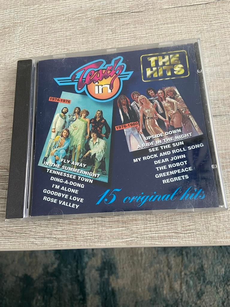 Teach-In - The Hits (15 Original Hits) CD, Ophalen of Verzenden, 1970 - 1979, Zo goed als nieuw