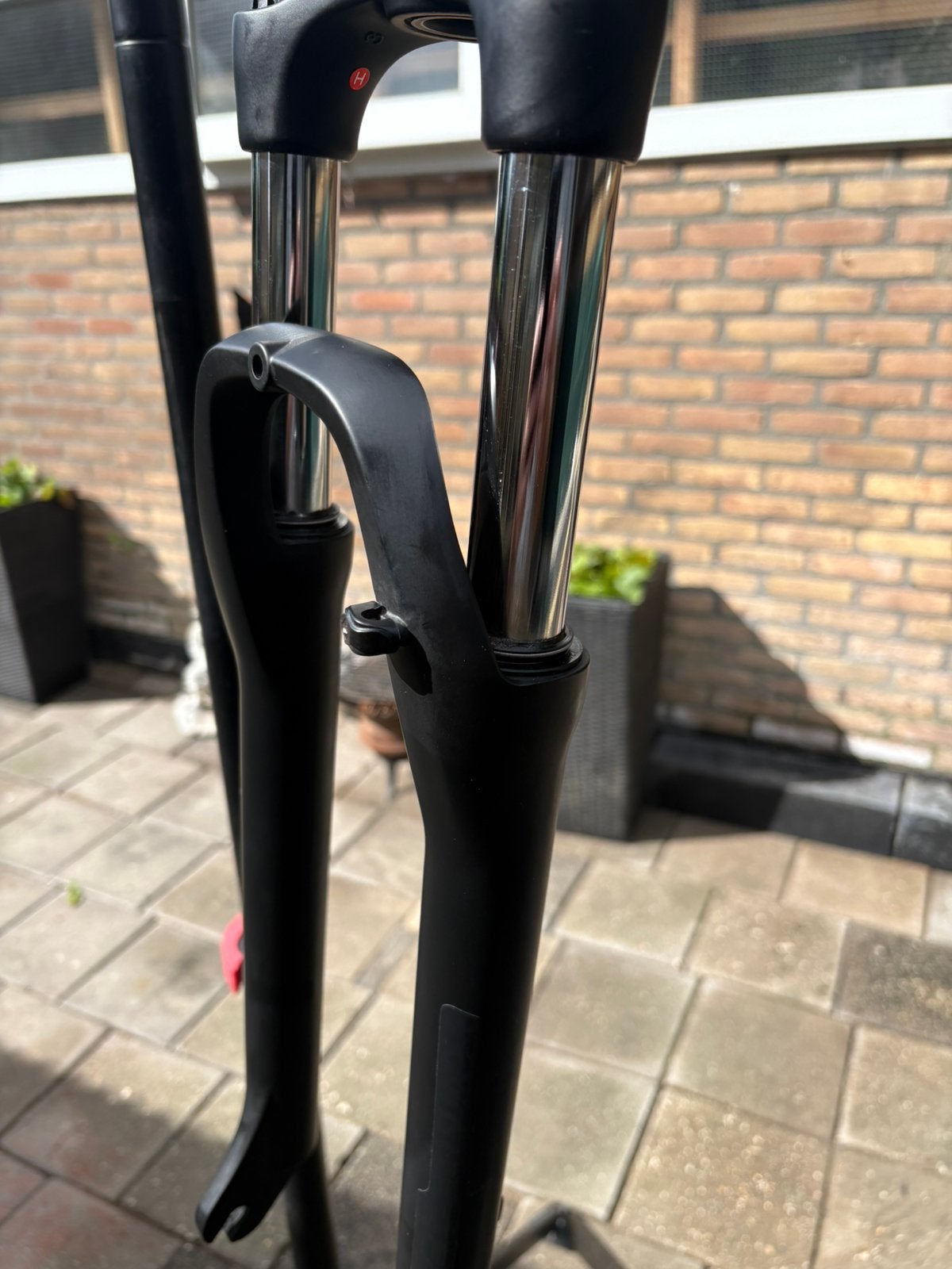 Verende   voorvork, Fietsen en Brommers, Fietsonderdelen, Ophalen, Zo goed als nieuw, Band