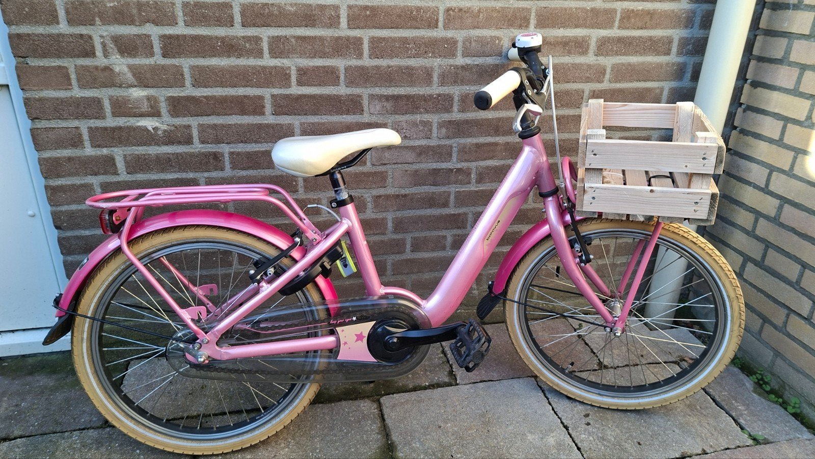 Batavus 20 inch meisjesfiets, Ophalen, Terugtraprem, Gebruikt, Batavus