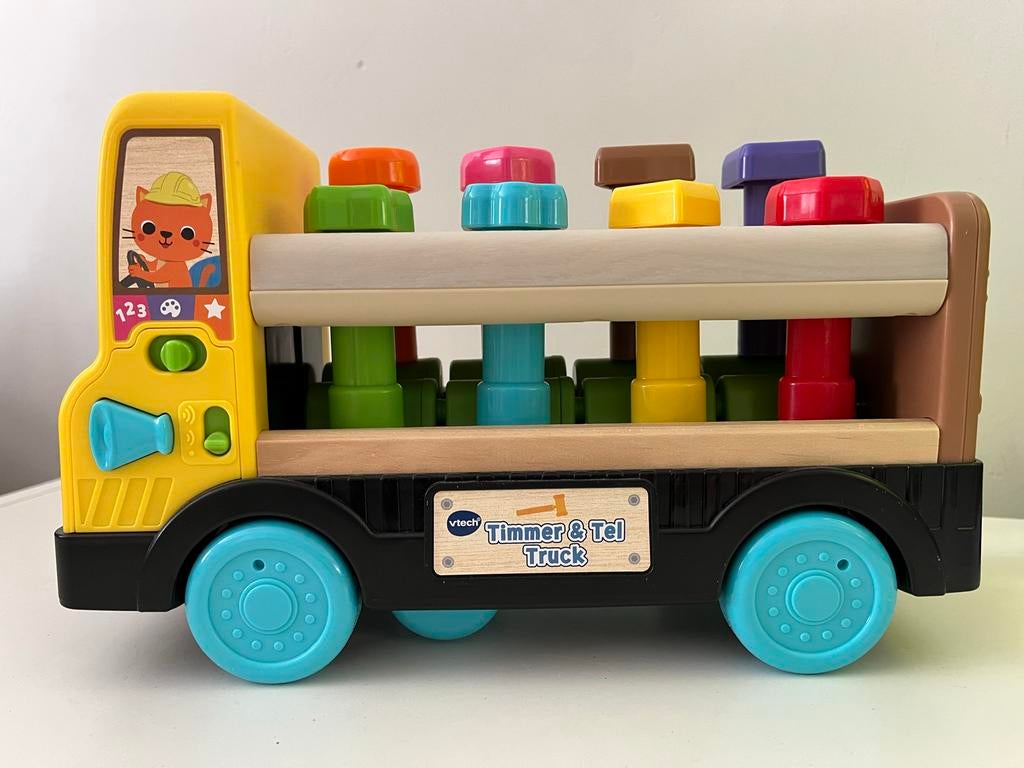 VTech Timmer en Tel Truck - Educatief Speelgoed, Ophalen, Zo goed als nieuw, 2 tot 4 jaar