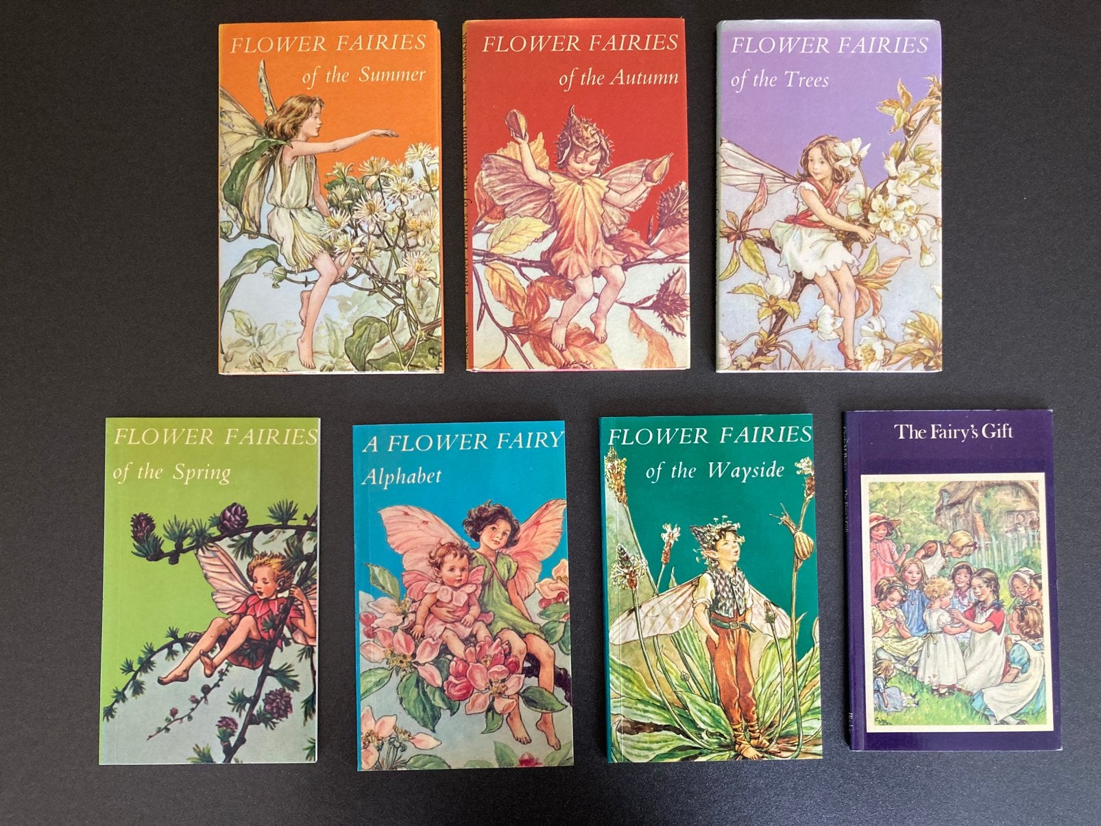 7 Flower Fairies boekjes, Ophalen of Verzenden, Gelezen