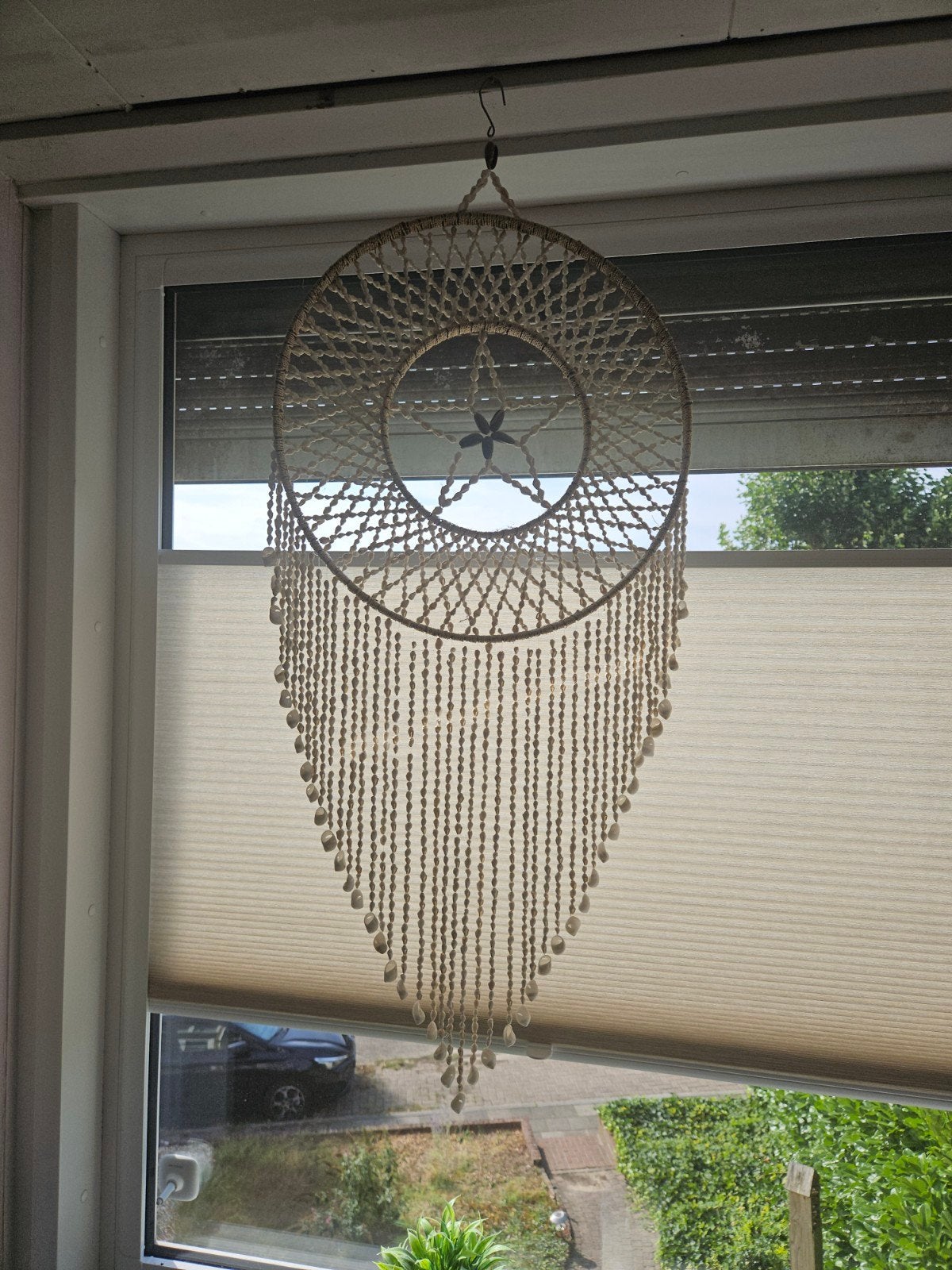 Dromenvanger met schelpen - Boho stijl, Ophalen, Beige, Boho, Zo goed als nieuw