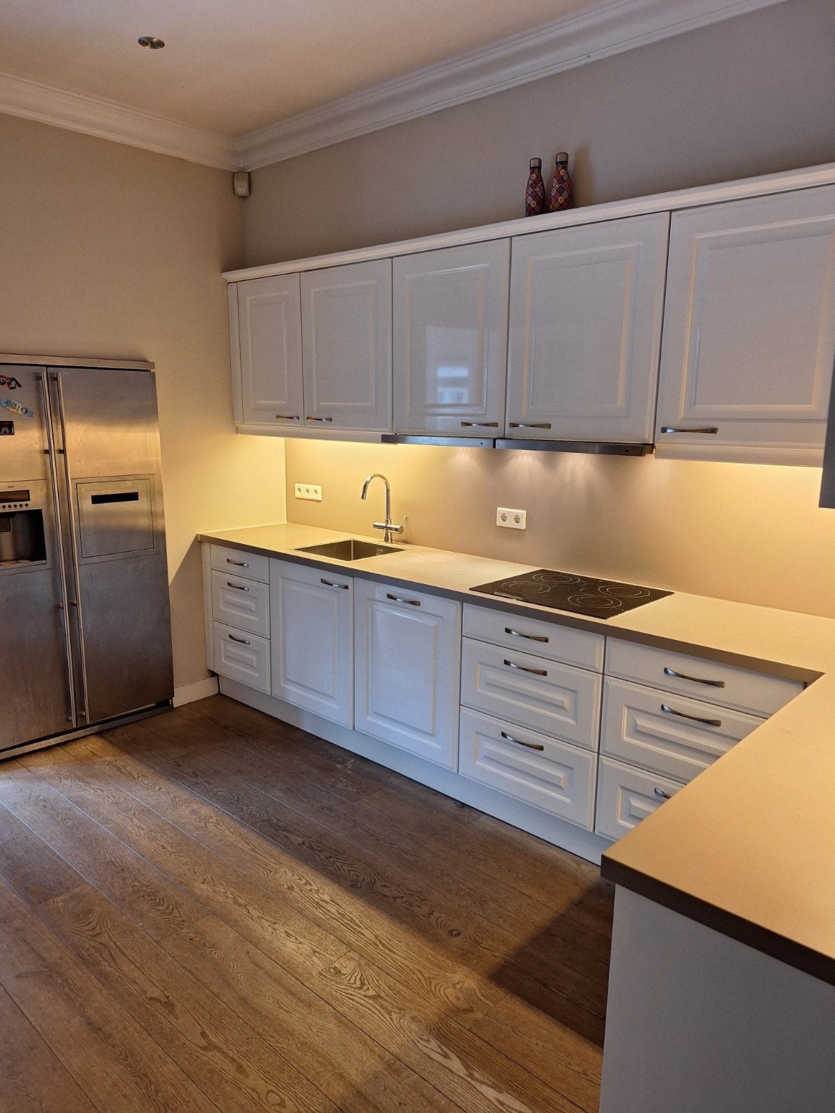 keuken gratis af te halen, Ophalen, Gebruikt, Hoekkeuken, Hoogglans of Gelakt