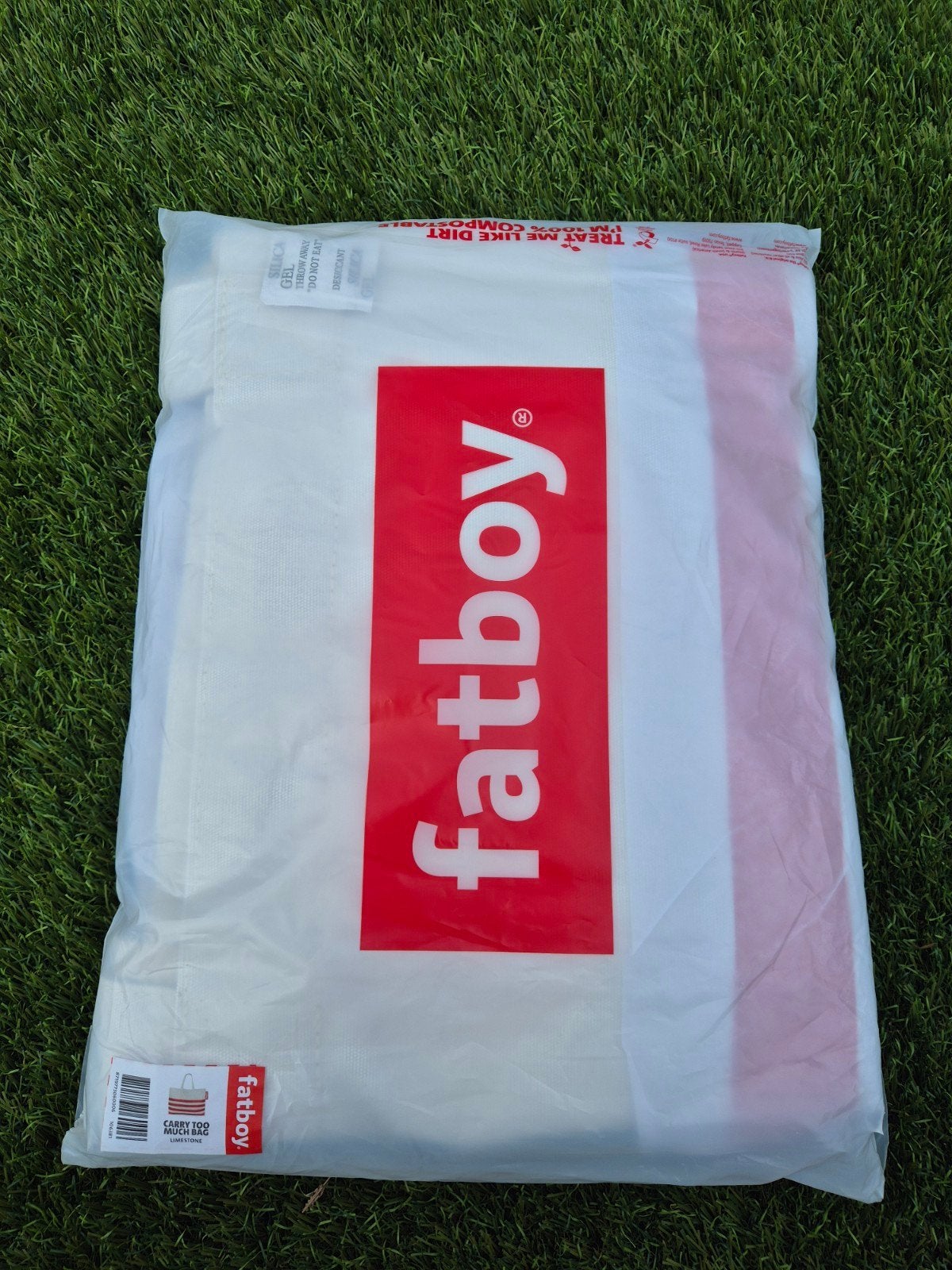Fatboy Carry Too Much Bag - Nieuw in verpakking, Ophalen of Verzenden, Nieuw, Wit, Shopper