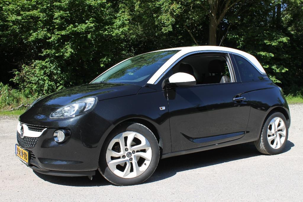 Opel ADAM 1.2 Ecoflex Start/stop 70PK 2015 Zwart, Auto's, Opel, Particulier, ADAM, ABS, Airbags, Airconditioning, Boordcomputer