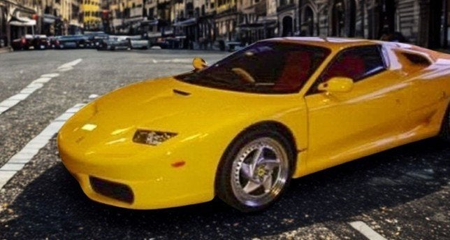 Ferrari FX1995 Geel 1:18 P18263B BBR PRE-ORDER, Ophalen of Verzenden, Nieuw, Auto, Overige merken