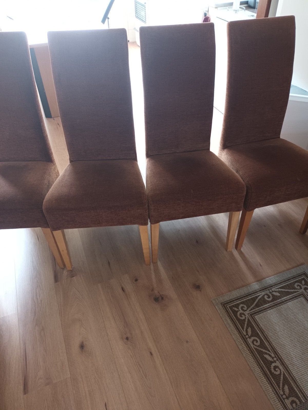 4 stoelen, Ophalen, Gebruikt