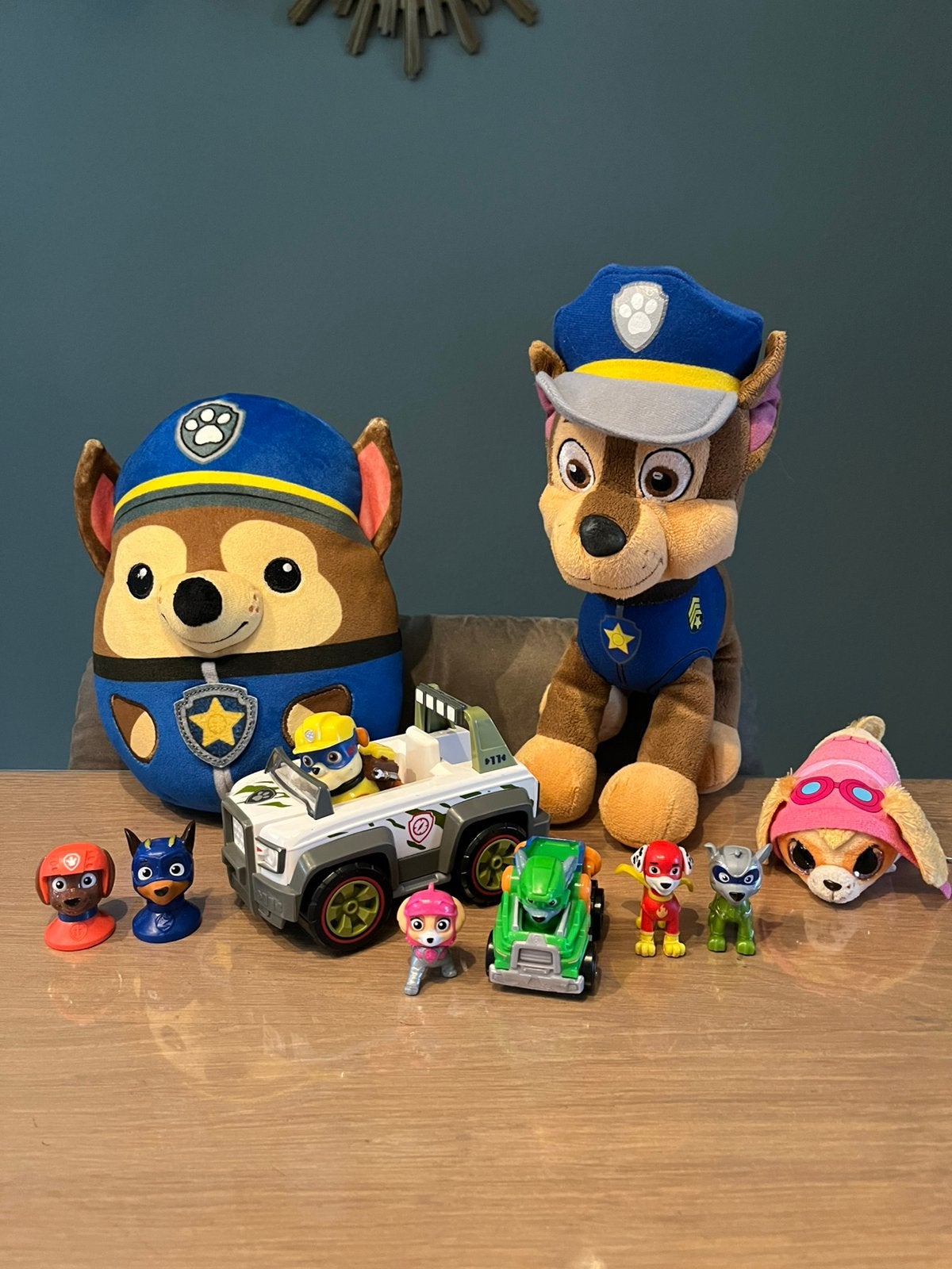 Leuke set Paw patrol poppetjes en knuffels, Ophalen of Verzenden