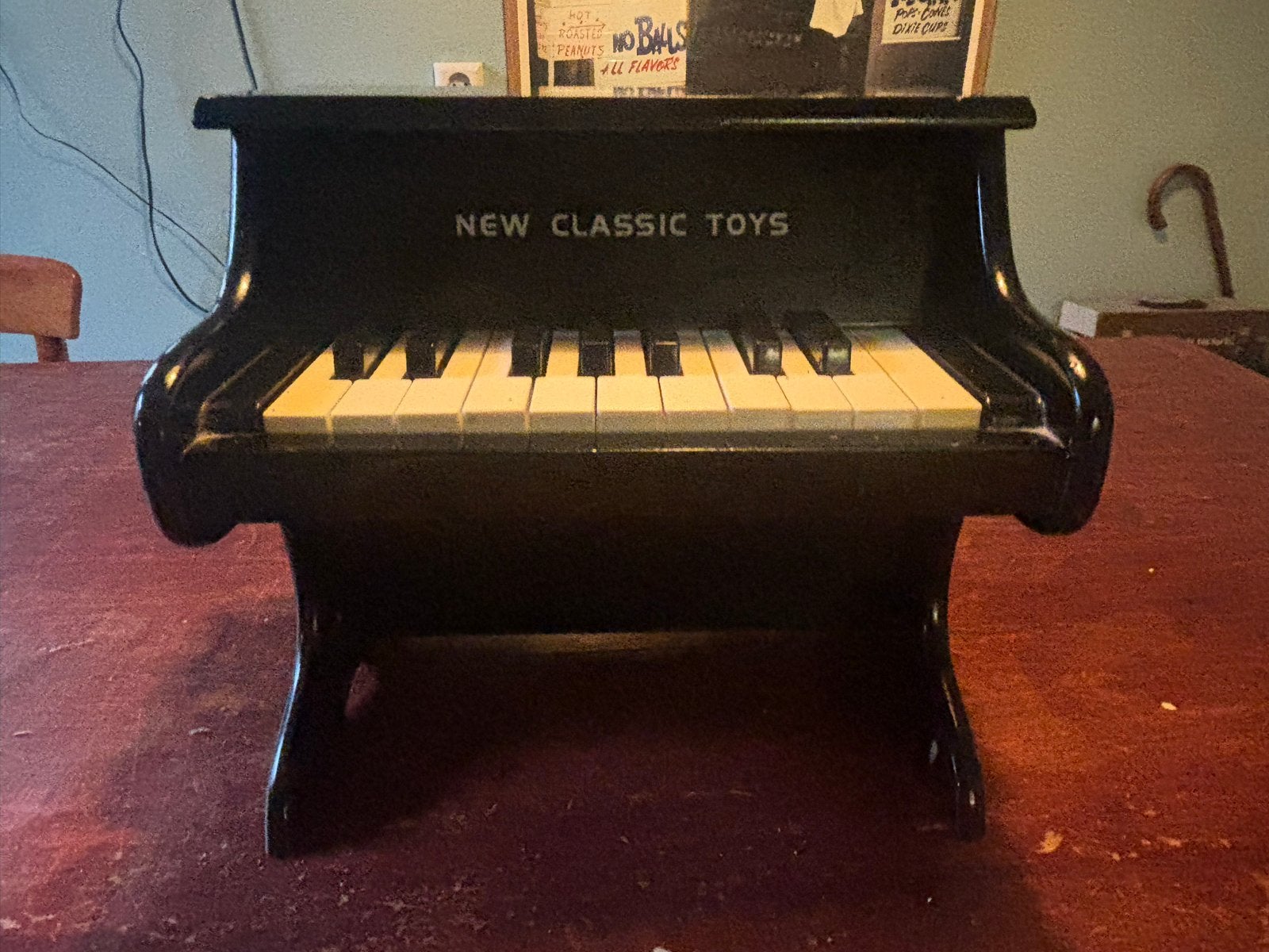 New Classic Toys houten speelgoed piano, Ophalen of Verzenden, Gebruikt, Overige typen
