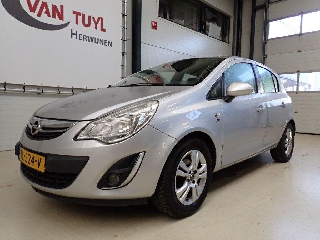 Opel Corsa 1.2 16V 5D 2012 + AIRCO, Auto's, Opel, Bedrijf, Te koop, Corsa, ABS, Airbags, Cruise Control, Metallic lak, Radio, Benzine