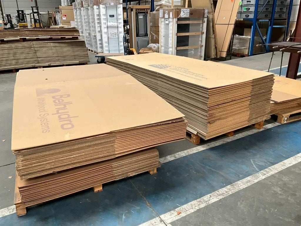 Grote kartonnen dozen, 3 maten of alles in 1 koop., Ophalen, Doos, 100 cm of meer, Opvouwbaar