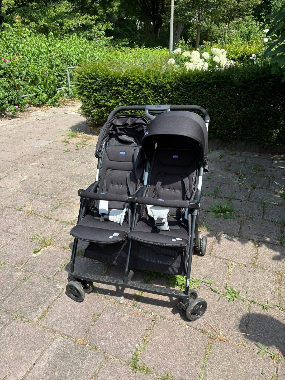 Chicco duo buggy, Ophalen, Zo goed als nieuw, Overige merken, Verstelbare rugleuning