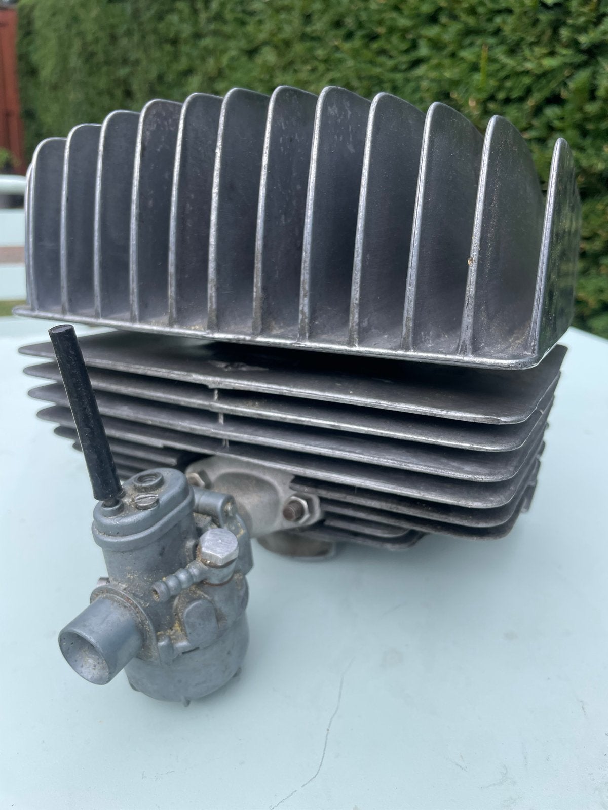 Zundapp Cilinder met kop en Bing Carburateur en Zuiger, Ophalen of Verzenden, Gebruikt, Cilinder