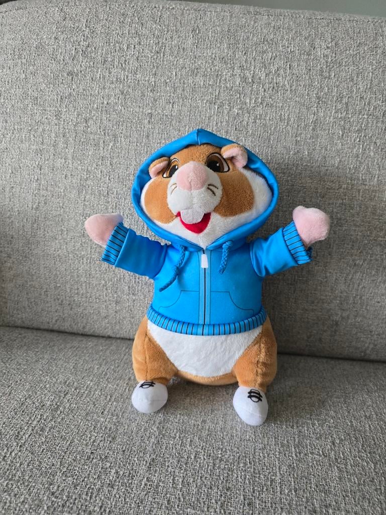 Hamster met capuchon AH, Hamster, Ophalen of Verzenden, Zo goed als nieuw, Middelgroot (20 tot 80 cm)