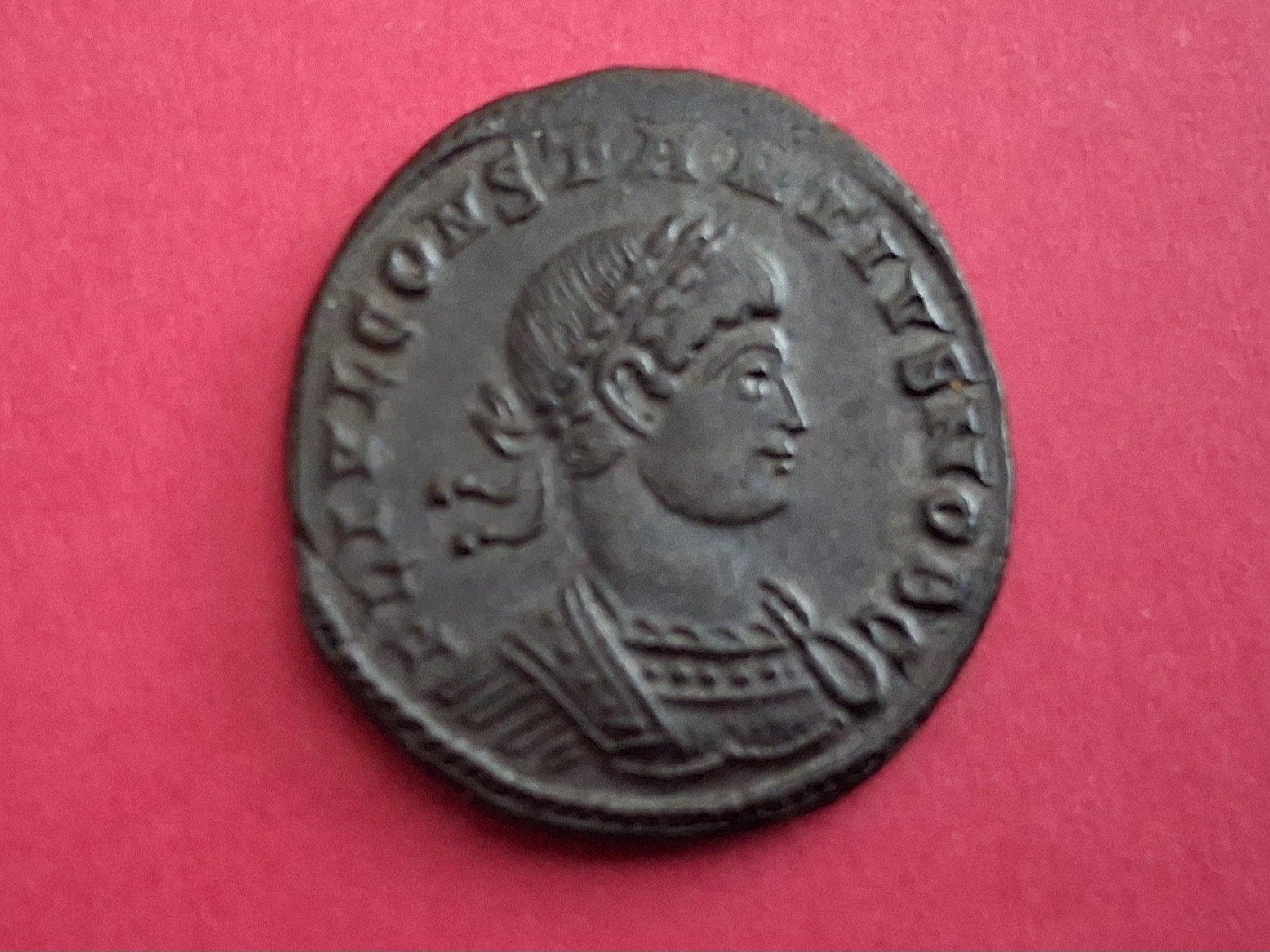 Romijnse munt Constantius 2 , 330AD, Ophalen of Verzenden, Overige landen, Losse munt