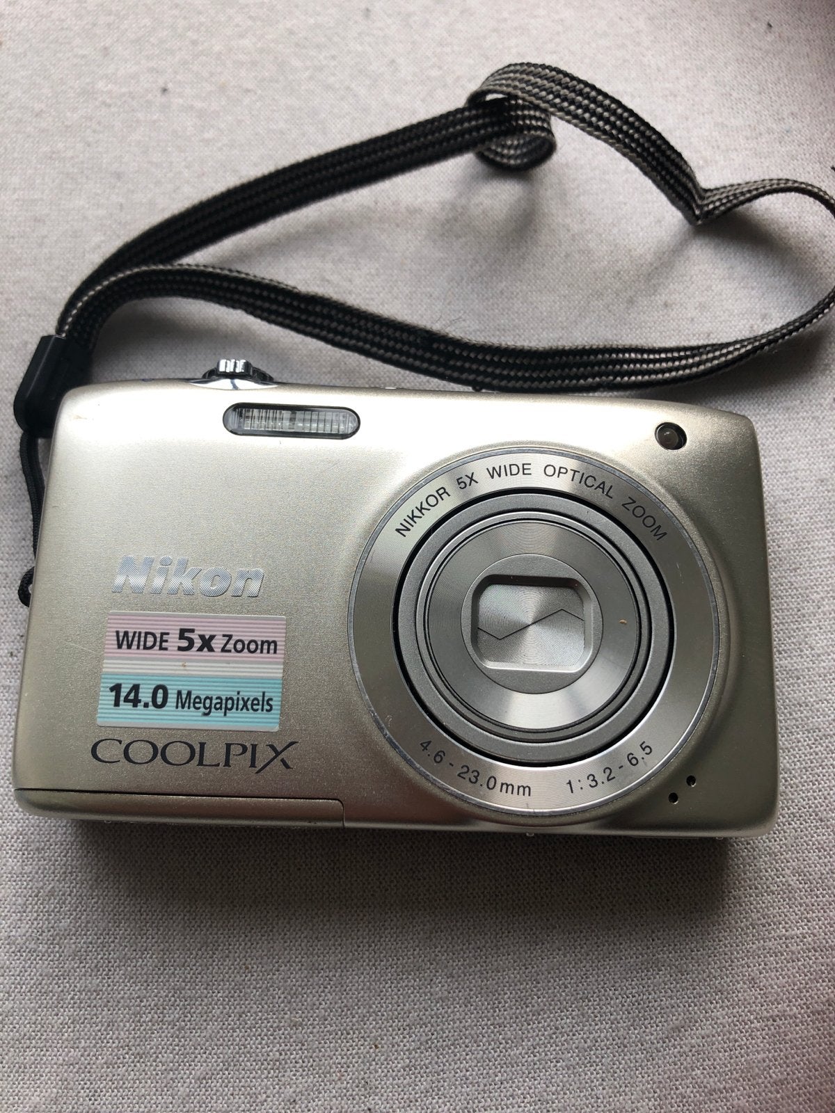 Nikon Coolpix S3100 Compactcamera - 14.0 Megapixels, Ingebouwde flitser, Gebruikt, Ophalen of Verzenden, Compactcamera
