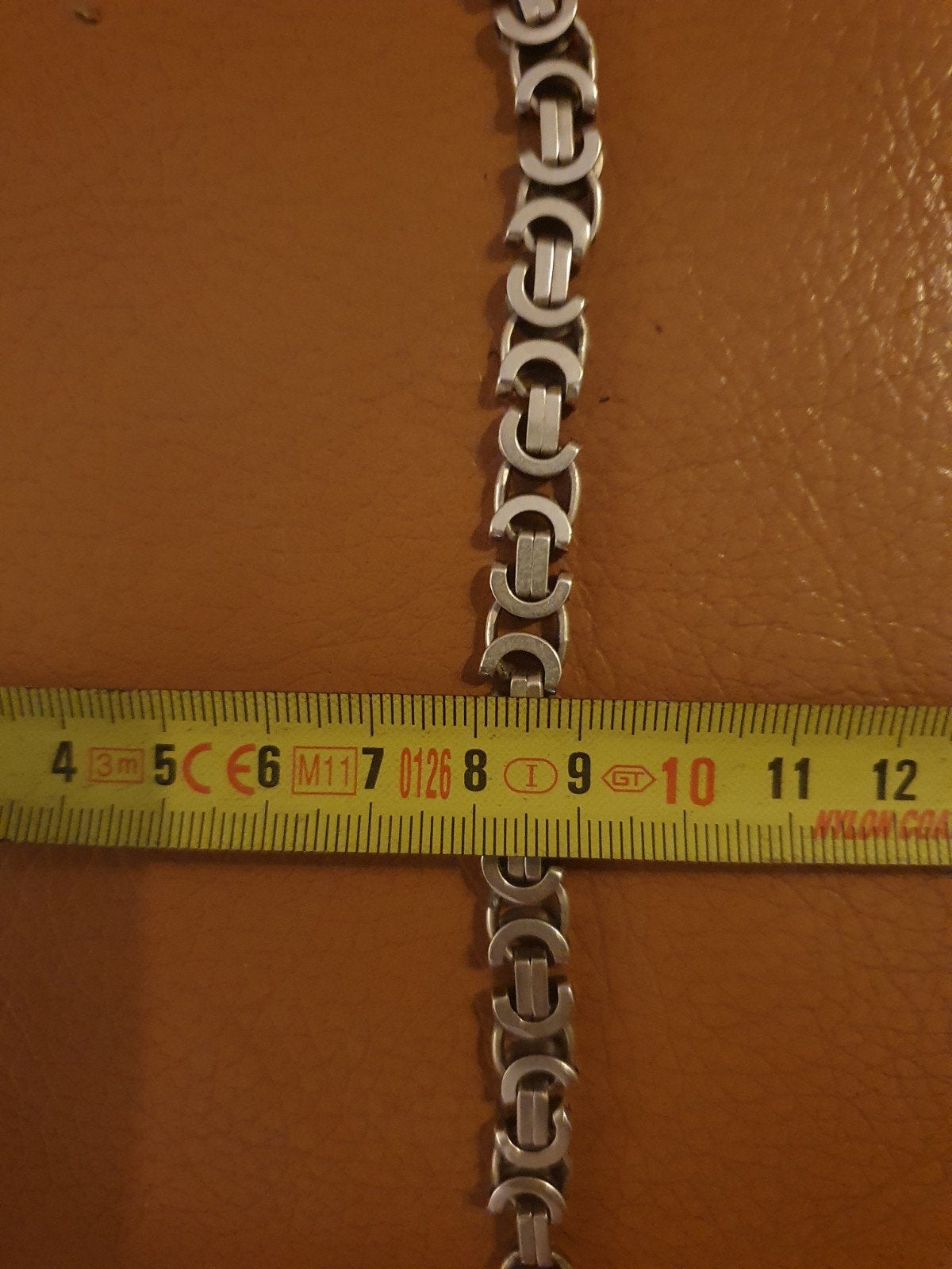 Zilveren koningsketting, Sieraden, Tassen en Uiterlijk, Ophalen of Verzenden, Zo goed als nieuw, Zilver, Zilver