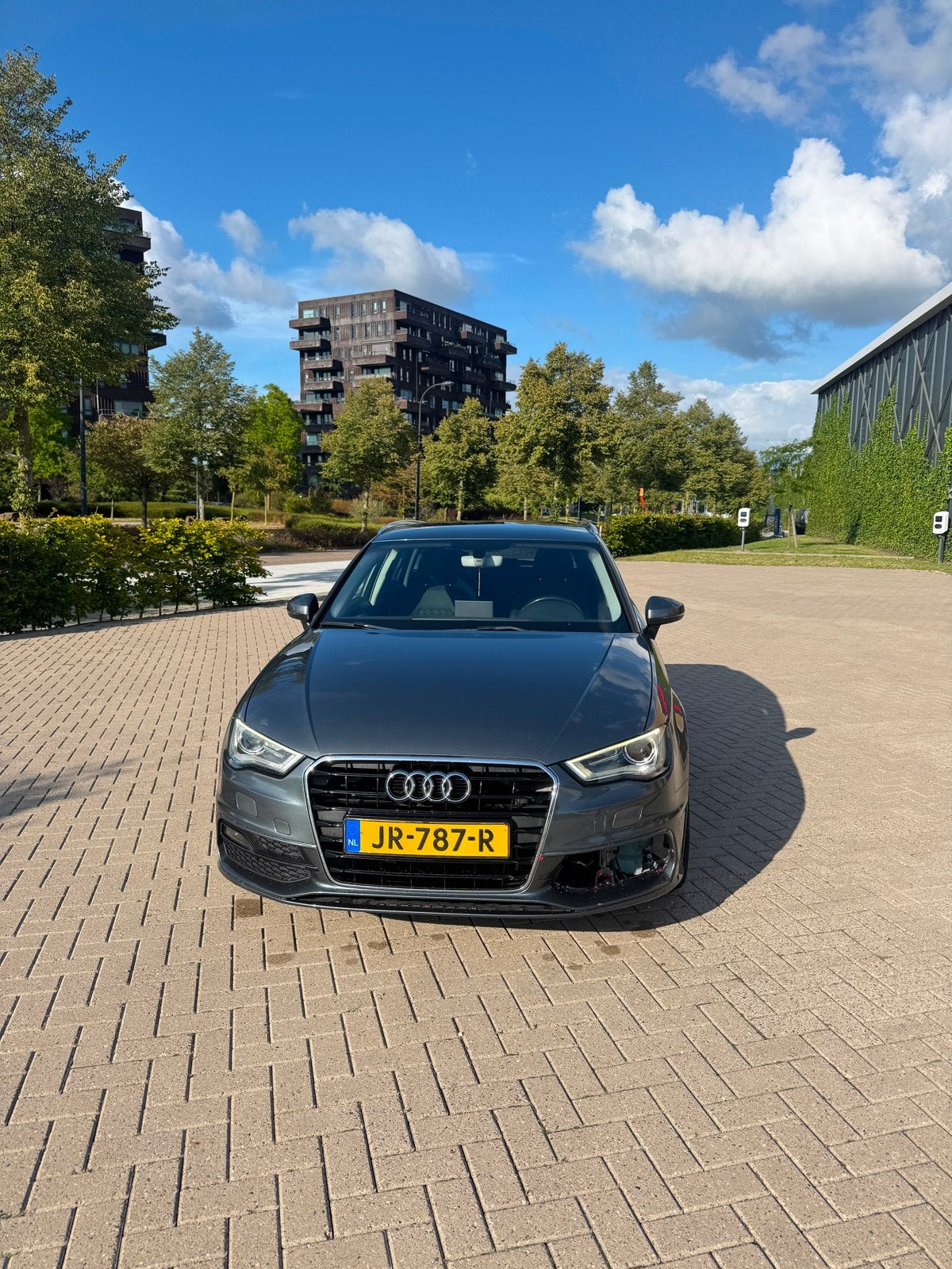 Audi A3 1.2 Tfsi 81KW Sportback 2017 Grijs, Handgeschakeld, Zilver of Grijs, Benzine, Hatchback