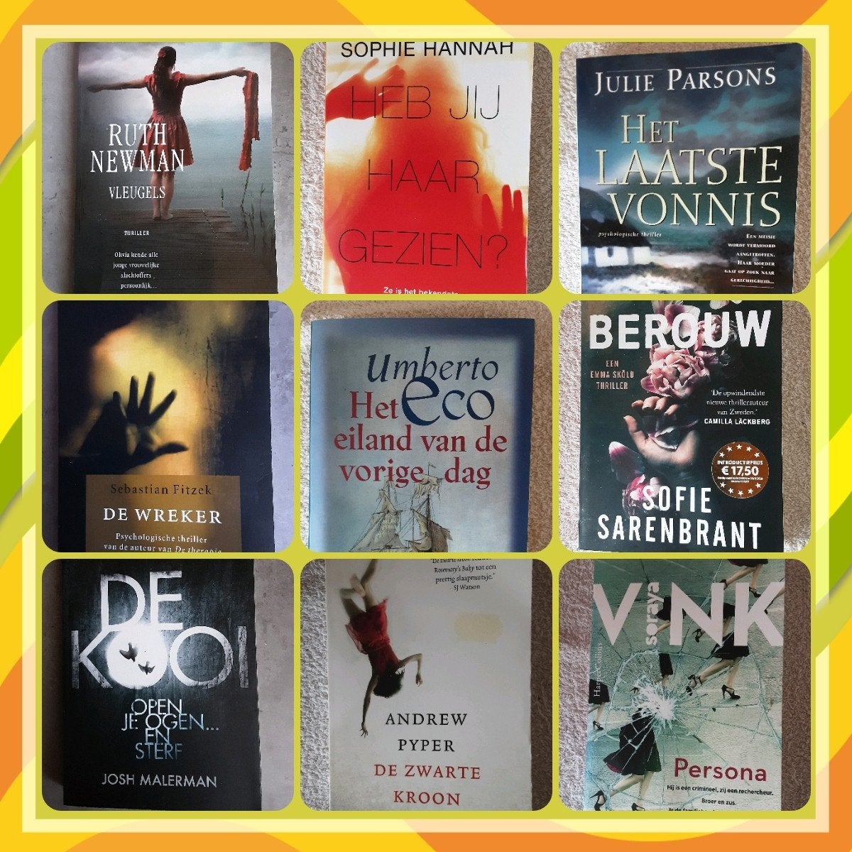 Diverse thrillers en romans, Boeken, Thrillers, Ophalen of Verzenden, Zo goed als nieuw, Diverse auteurs, Nederland