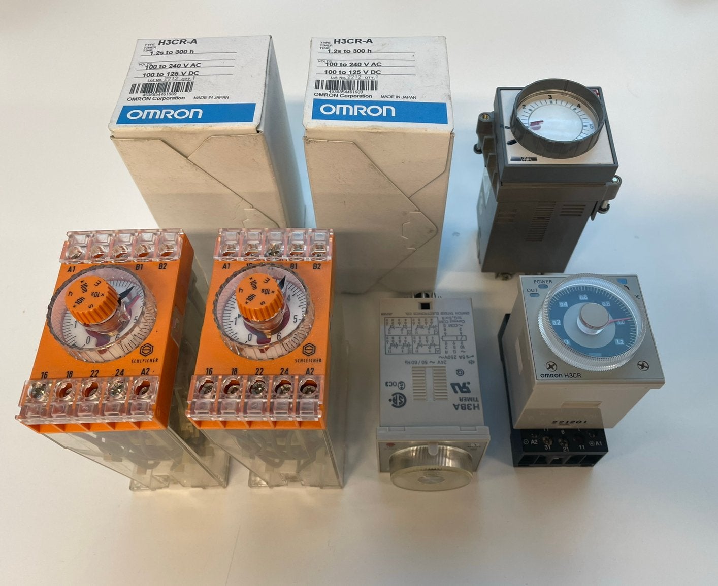 Timer tijdrelais schakelklok timers, Hobby en Vrije tijd, Elektronica-componenten, Ophalen of Verzenden, Gebruikt