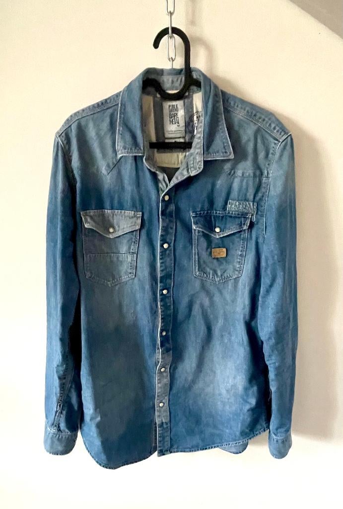 PME Jeans overhemd maat M, Zo goed als nieuw, Halswijdte 41/42 (L), Pme Legend, Verzenden