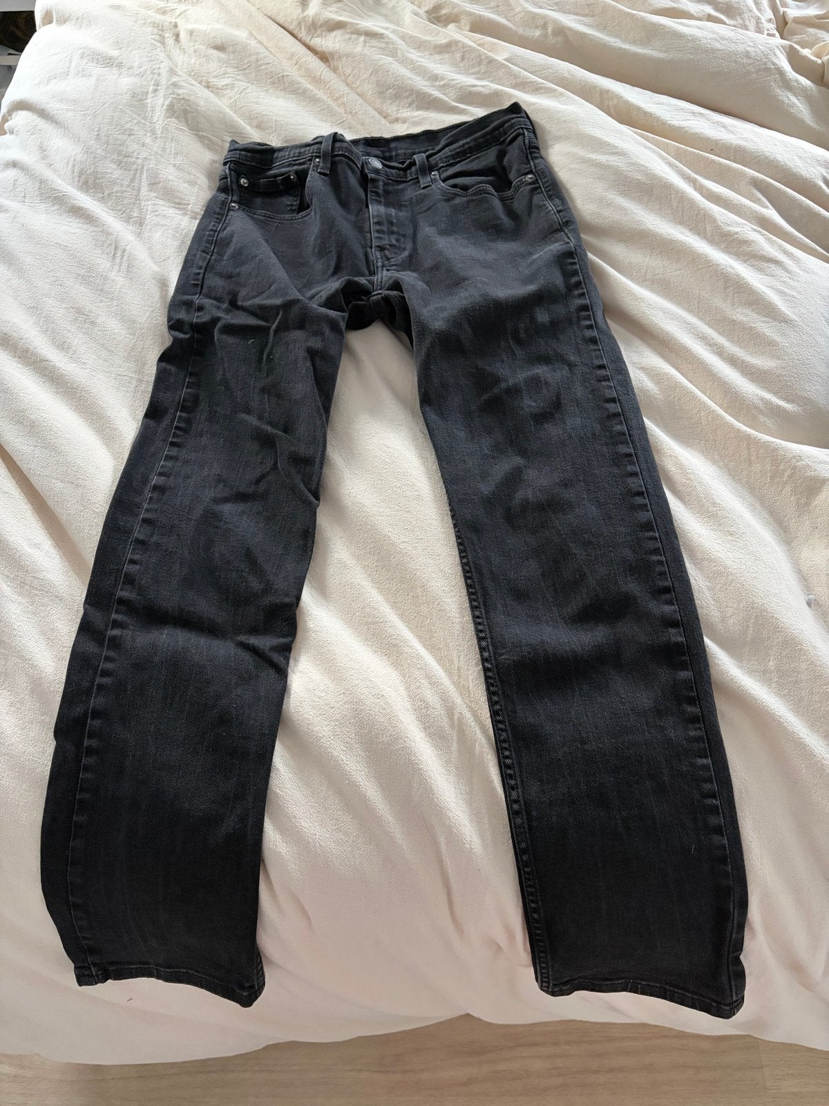 Levi's 511 Slim Fit Jeans Zwart W32 L32, Kleding | Heren, Spijkerbroeken en Jeans, Ophalen of Verzenden, Gedragen, Zwart, W32 (confectie 46) of kleiner